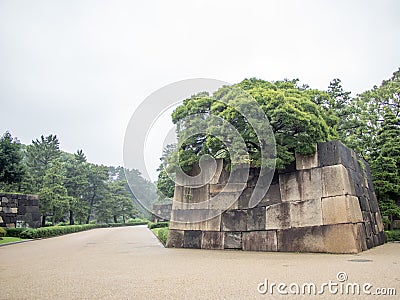 East Gardens of Imperial Palace, Tokyo, Japan Stock Photo